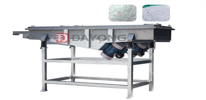 Linear vibrating screen